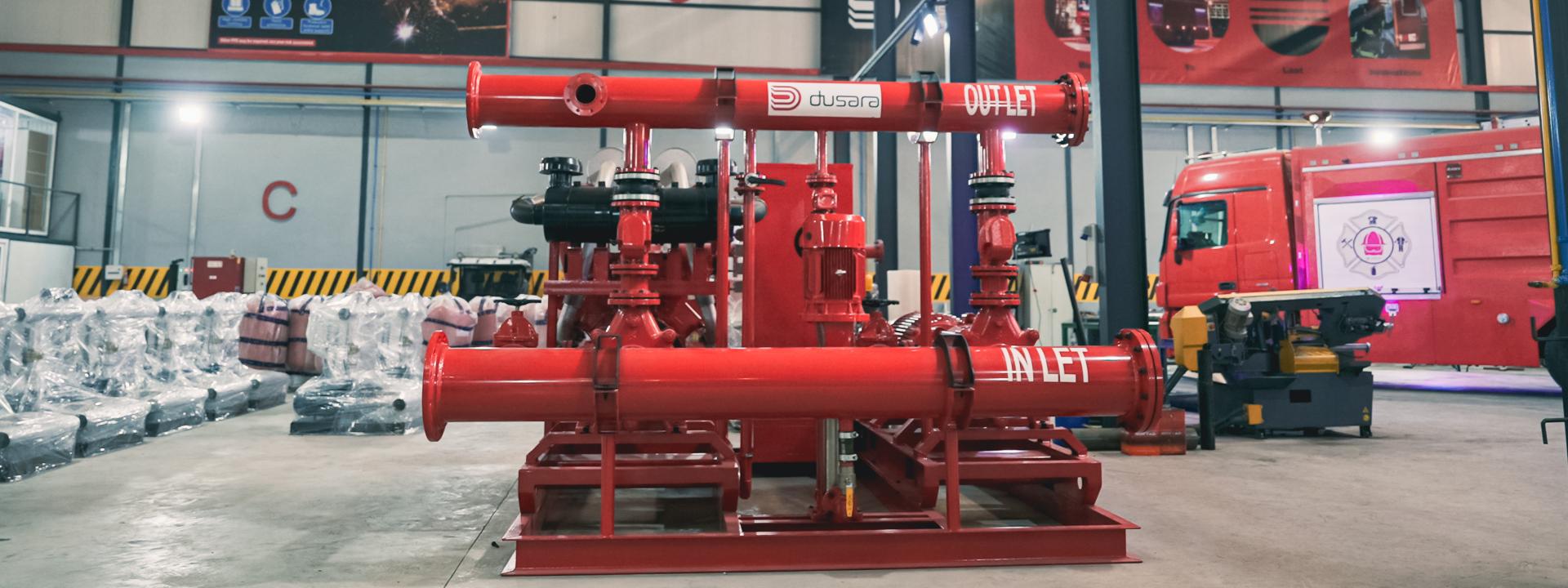 Dusara Fire System in the Plant