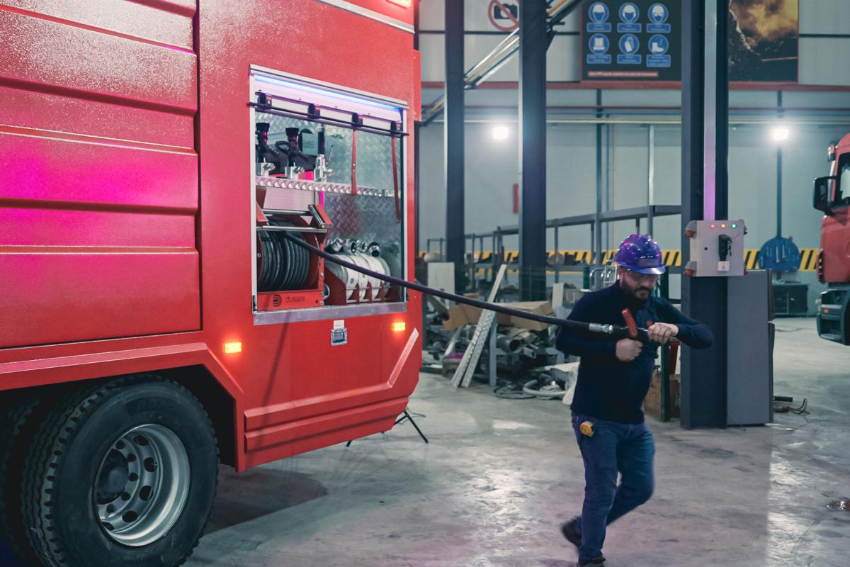 Dusara Fire Truck Hose