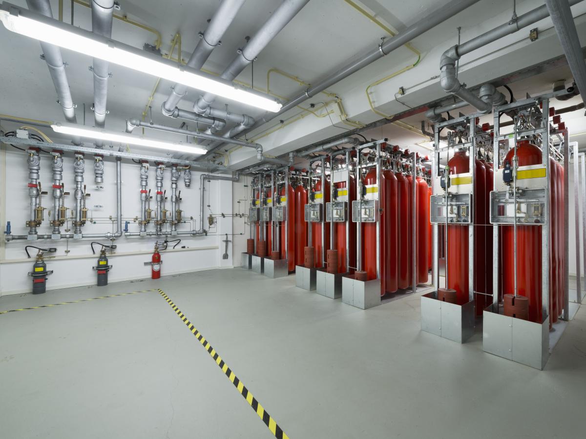fire extinguisher system