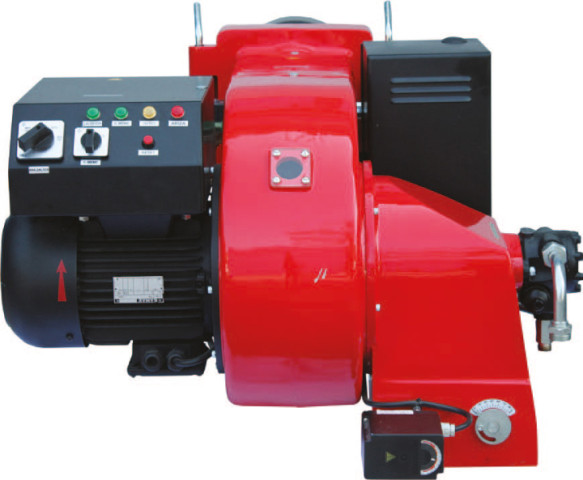 Two stage fuel oil burner